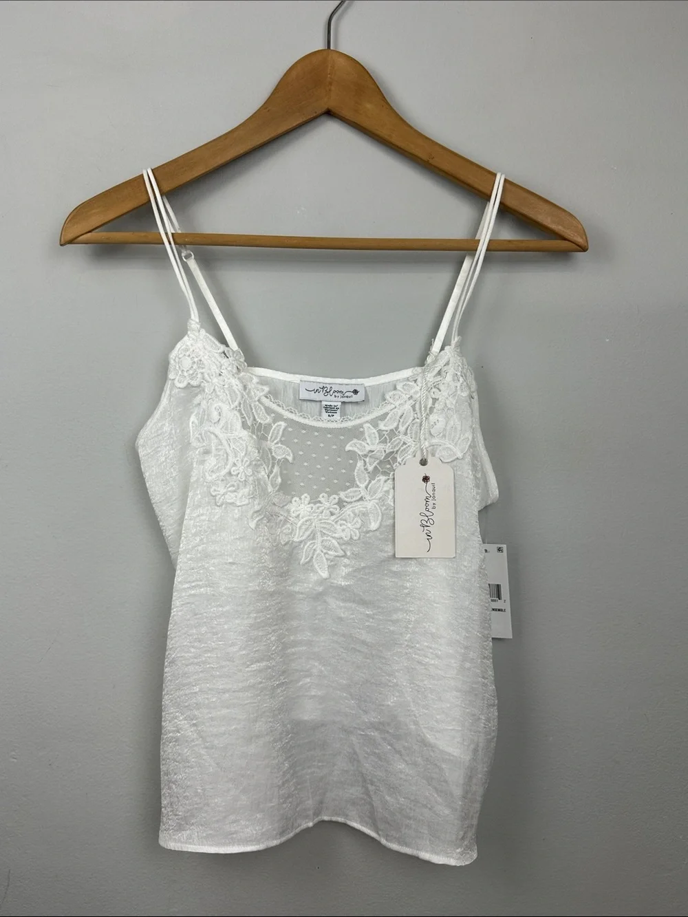 NWT In Bloom by Jonquil - Satin & Lace Shorty Coordinating Pajama Set Sz S